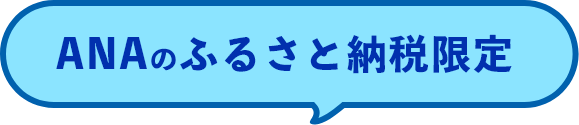 ANAのふるさと納税限定