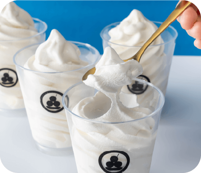 ミルクソフトクリーム（常滑牛乳）