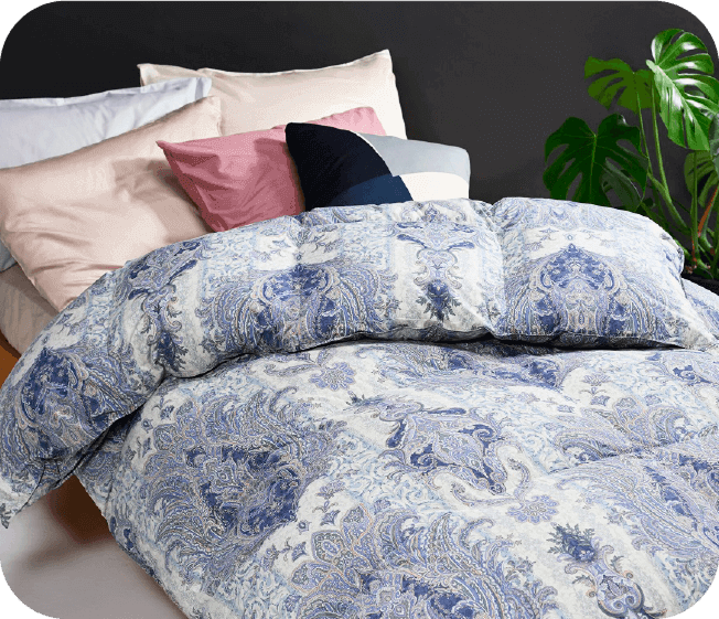 京都金桝 羽毛布団 本掛けシングル