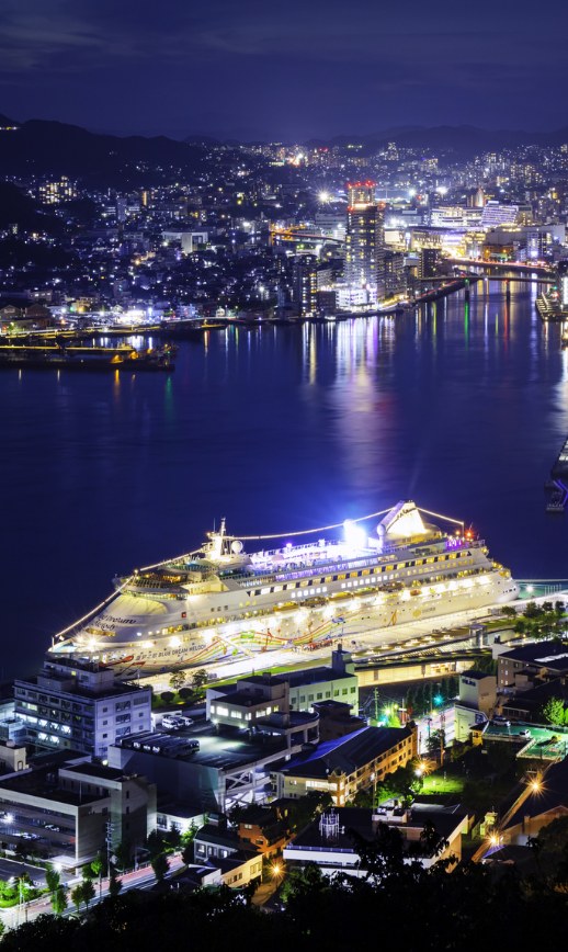 港の夜景