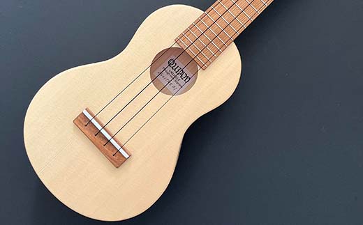 Through neck Soprano ウクレレ 楽器 弦楽器 音楽 演奏 HOKKAIDO WOOD  F6S-203