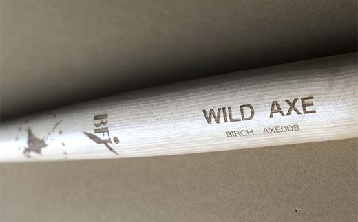 メジロカバの木製バット HOKKAIDO WOOD F6S-598