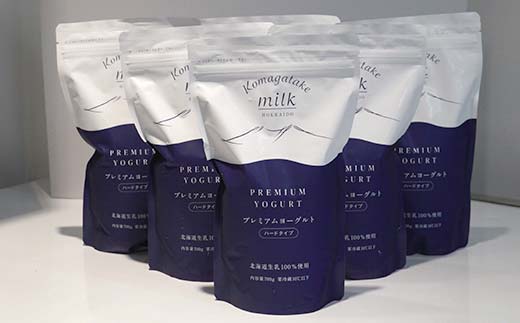 プレミアムヨーグルト（ハードタイプ）6個セット 北のハイグレード食品 ヨーグルト 朝食 朝ご飯 朝ごはん 菓子 食品 F6S-425