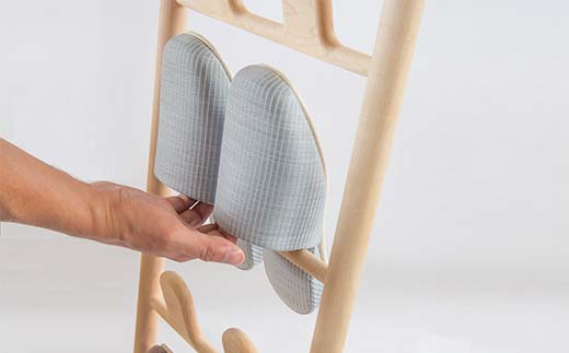 旭川家具 コサイン リーフラック 北海道タモ HOKKAIDO WOOD インテリア 木工 工芸品 F6S-504