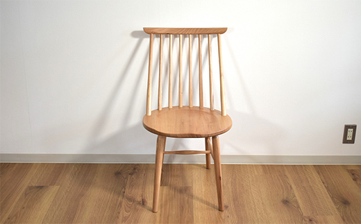 ウィンザーチェア 木座掘り込み加工 O-045WC+OP HOKKAIDO WOOD 家具 インテリア 椅子 いす イス F6S-574