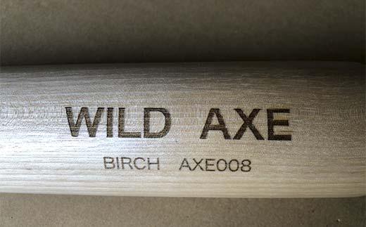 メジロカバの木製バット HOKKAIDO WOOD F6S-598