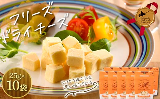 フリーズドライチーズ10点セット 北のハイグレード食品 おつまみ 詰め合わせ 珍味 スナック 保存食 グルメ F6S-532