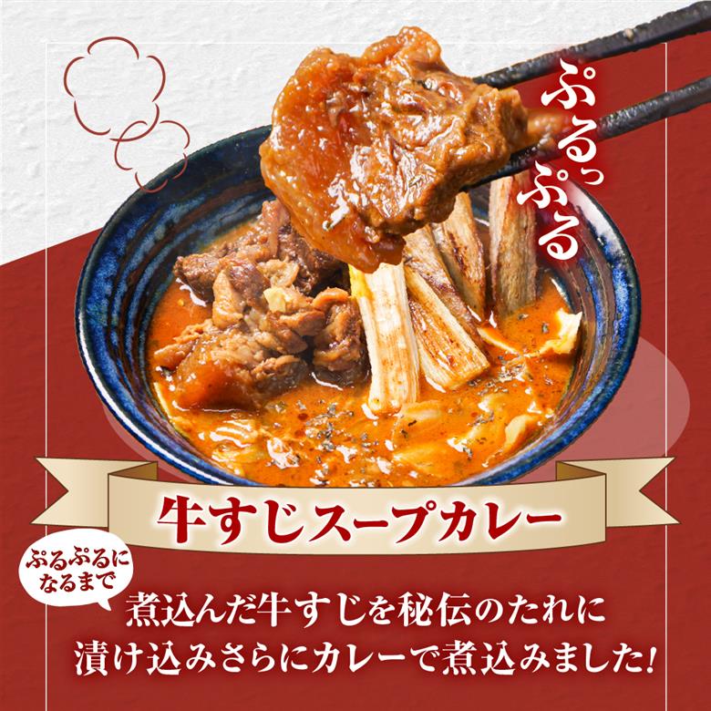 みんなで美人！奥芝商店 コラーゲン牛すじスープカレー【550g×2個/2~4人前入り】