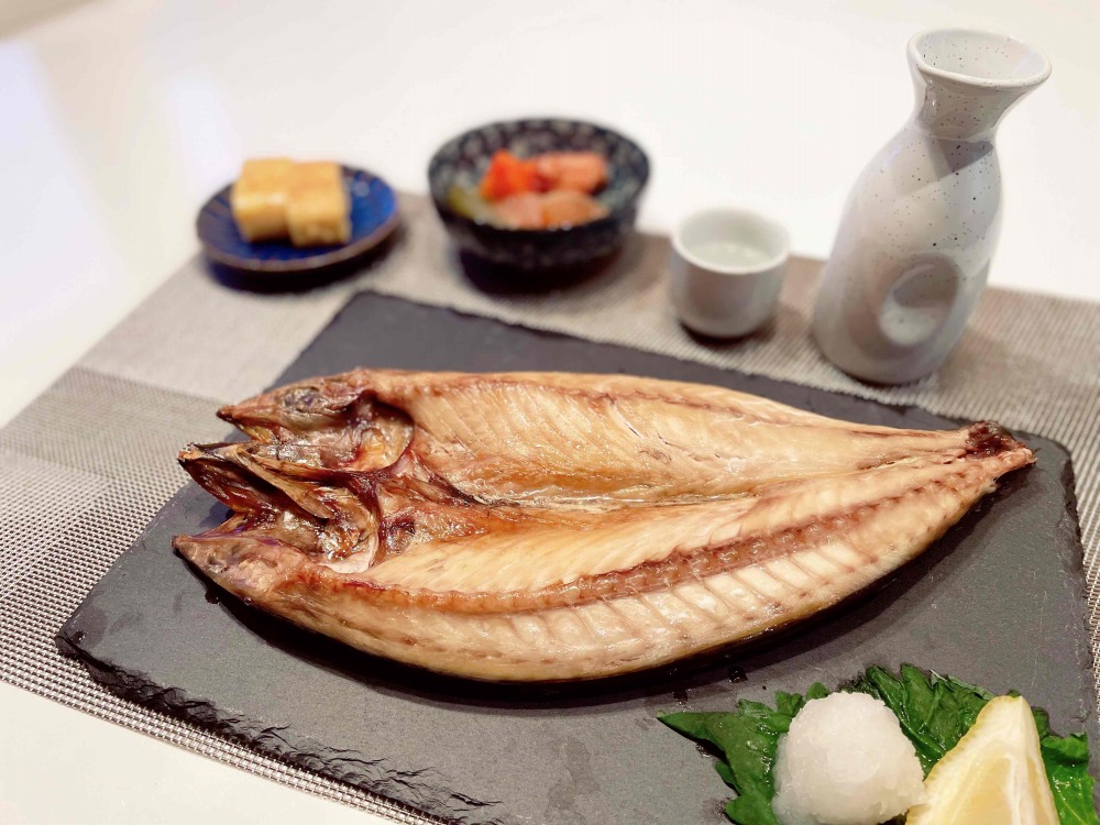 冷風熟成干セット　開ホッケ特大・開さば　各3枚セット