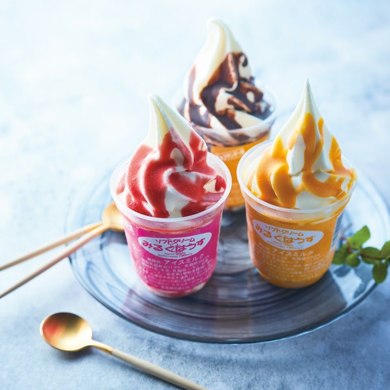 おウチで食べる北海道ソフトクリーム＆サンデーセット（6種類×2の12個セット）