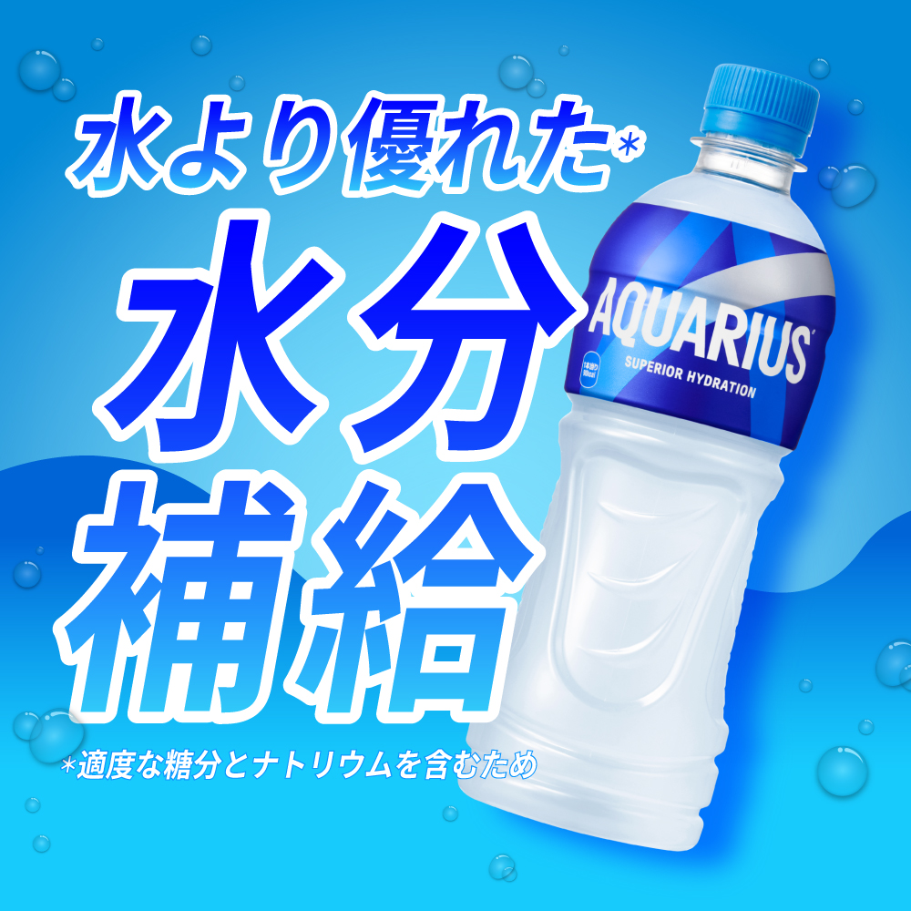 アクエリアス500mlPET×24本