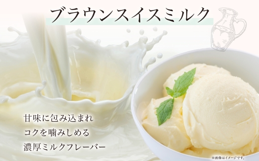 ジェラート ブラウンスイスミルク 500ml×2個