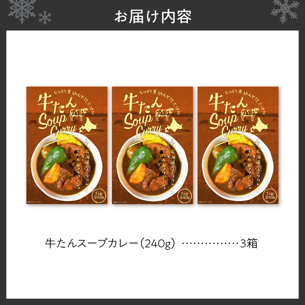 牛たんスープカレー