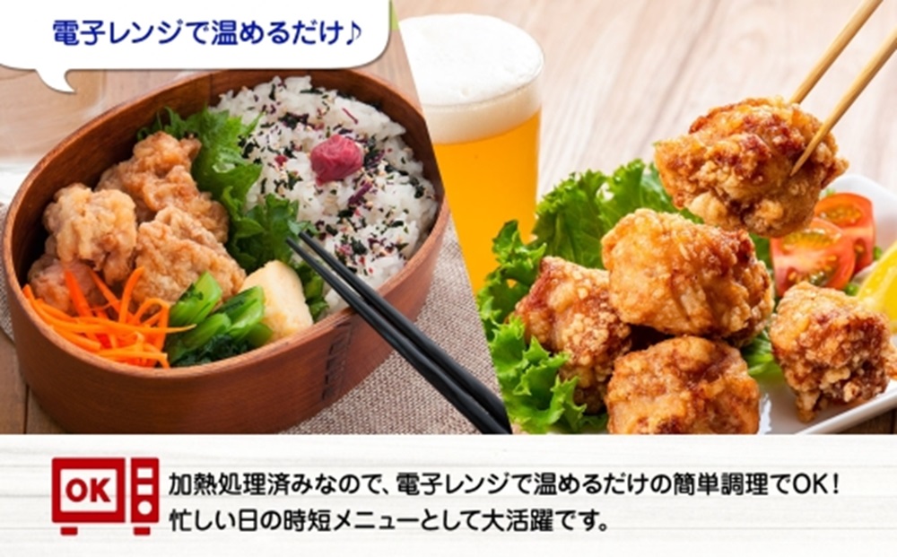 どでかいザンギ 1kg 塩 唐揚げ 大粒 山盛り からあげ 鶏肉 とり 鶏 鶏ムネ肉 国産 レンジで簡単 レンチン おかず 時短 ふるさと納税 惣菜 おつまみ ナカノフーズ 送料無料 北海道 札幌市