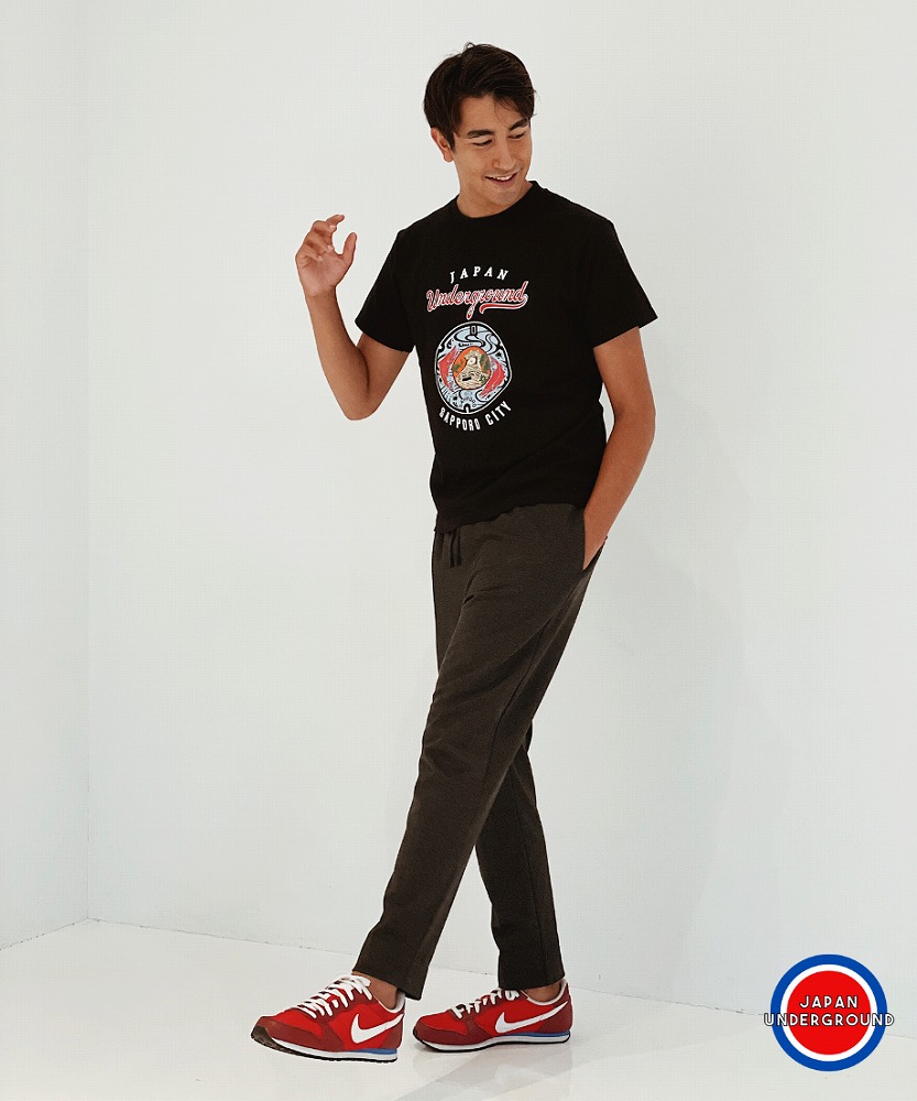 札幌市 マンホールTシャツ 黒　Sサイズ