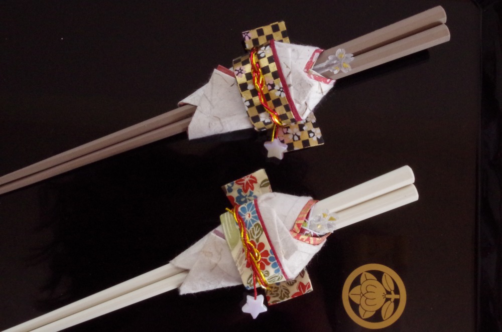 飛沫防止食器カバー＆箸カバー華姫（R）プリザーブドフラワー付き