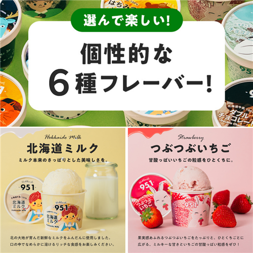 951アイスクリーム　6個セット