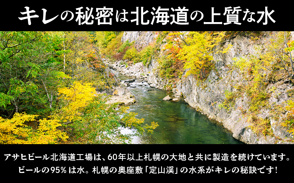 アサヒスーパードライ＜500ml＞24缶 2ケース 北海道工場製造