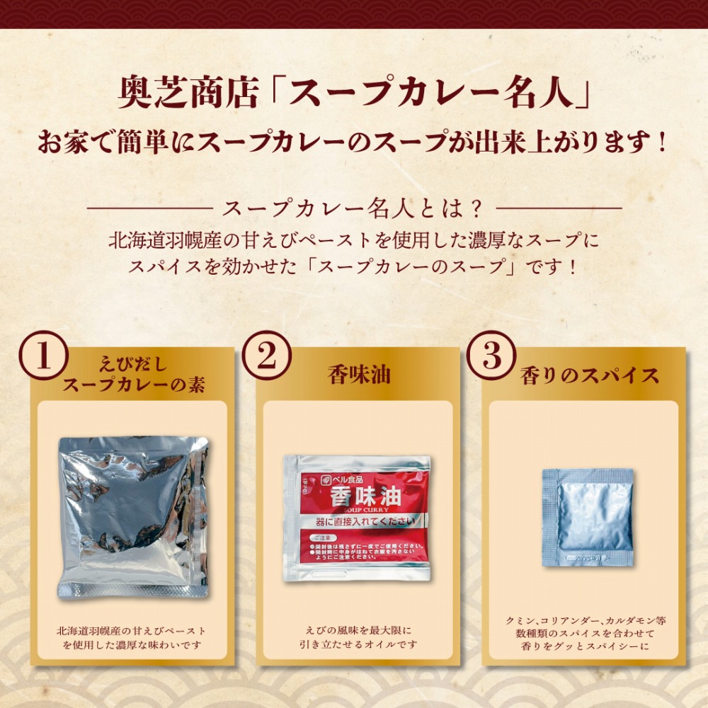 奥芝商店　スープカレー名人【2食入り×5個】