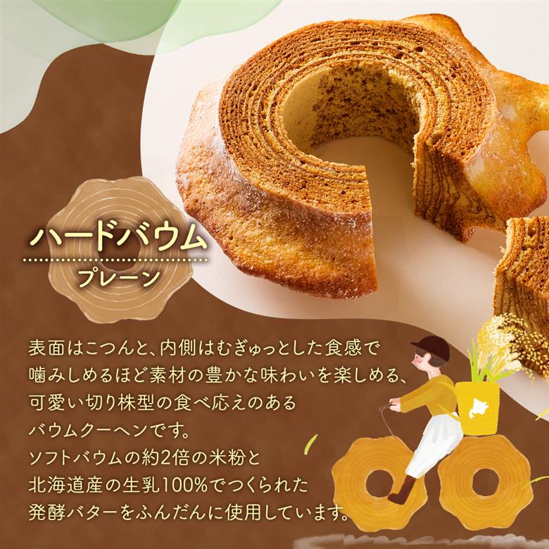 米粉バウムギフトセット（プレーン2種）