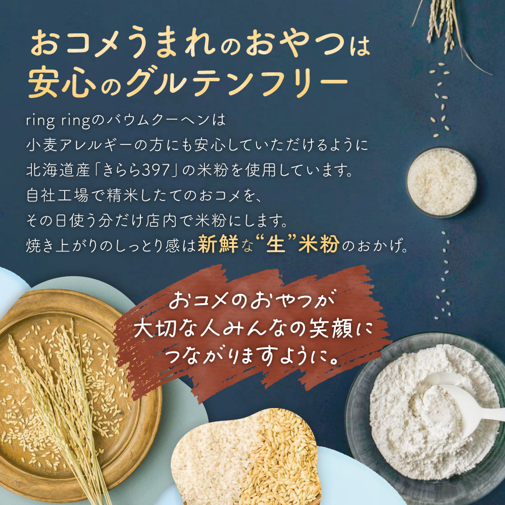 米粉バウムギフトセット（カット10ピース）