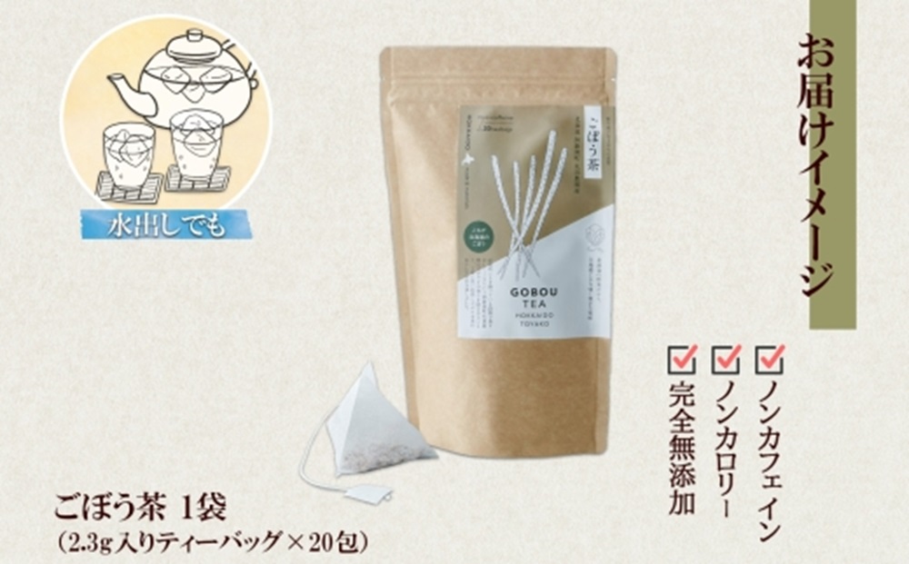 ごぼう茶　ティーバッグ　2.3g×20包