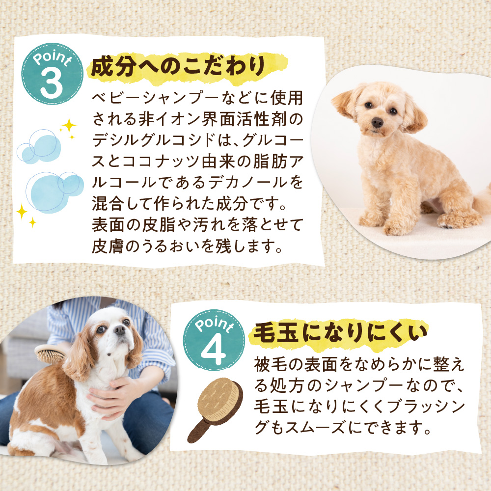 愛犬にも人にも優しい！Acocoシャンプー200ml＆1000mlのセット