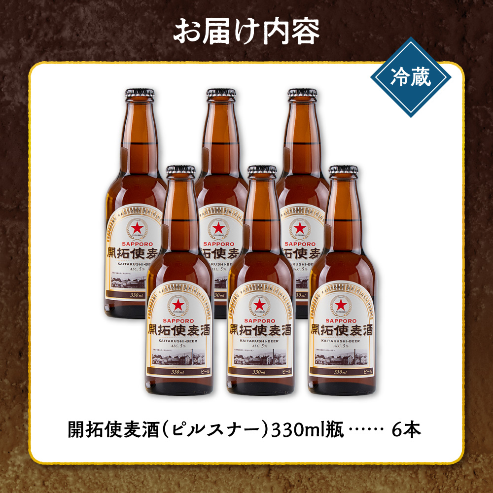 札幌開拓使麦酒醸造所「開拓使麦酒ピルスナー」