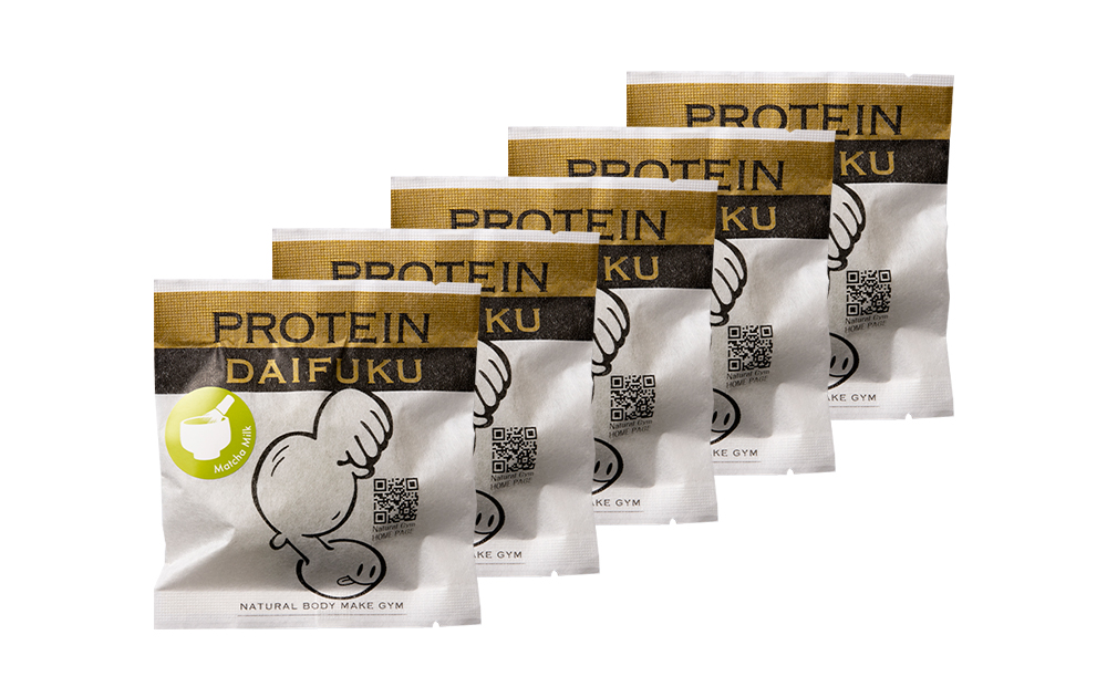 プロテイン大福 抹茶ミルク 5個 北海道産 | 高タンパク 低脂質 北海道 札幌市