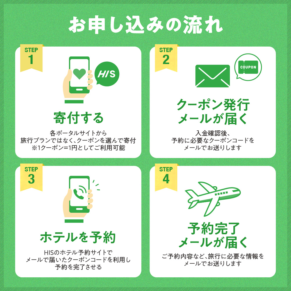 HISふるさと納税宿泊予約専用クーポン（北海道札幌市）6,000円分