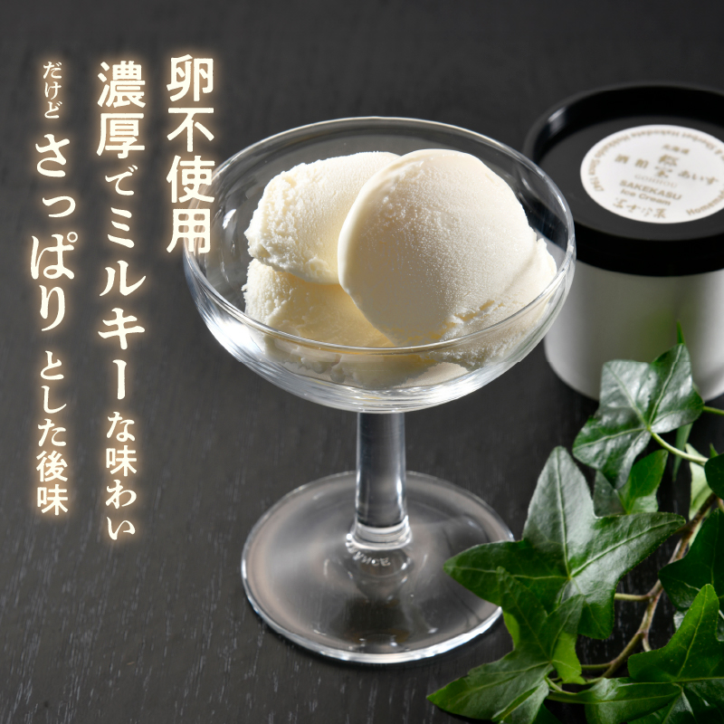 【北のハイグレード食品2025受賞】郷宝　酒粕あいす(6個)＆ソルベ(2個)8セット_HD039-004