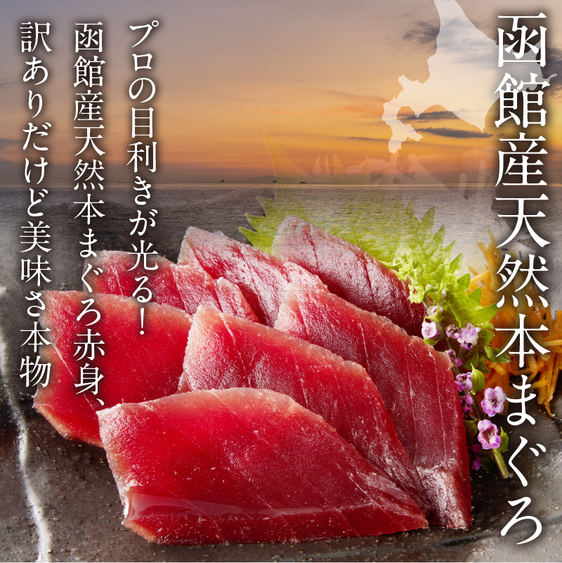 【訳あり】函館産 本まぐろづくし（300g×2パック）_HD109-010 300g×2パック