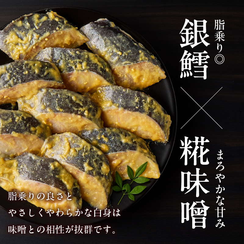 銀鱈みそ漬 10切（5切×2パック）_HD139-018