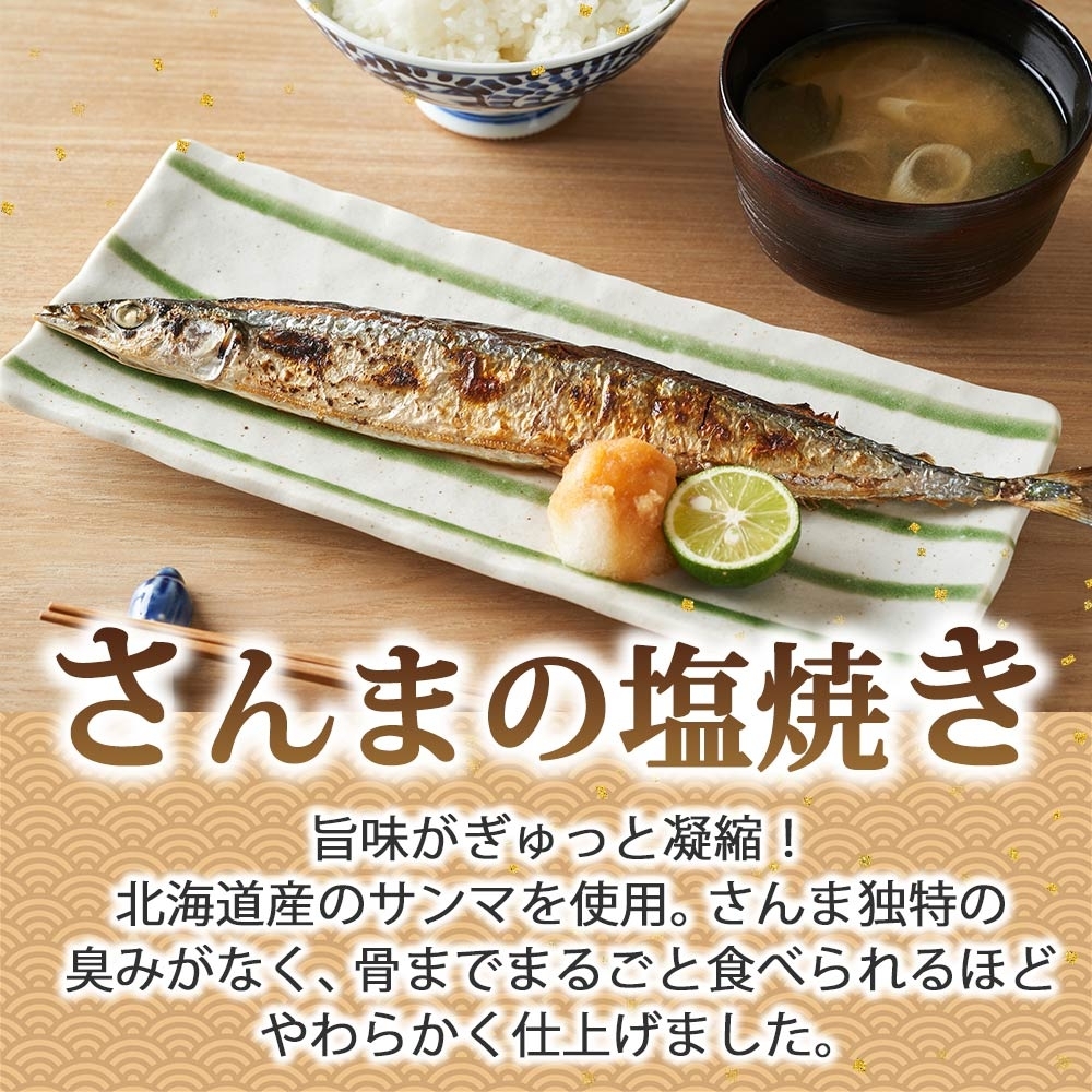 さんまの塩焼き 100g×5袋_HD215-008