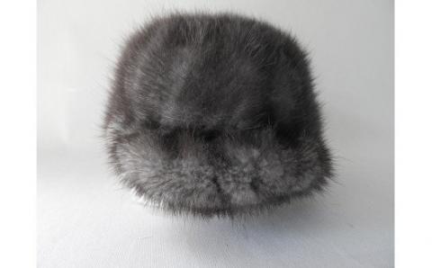 ブルーアイリスミンクテール帽_HD026-013