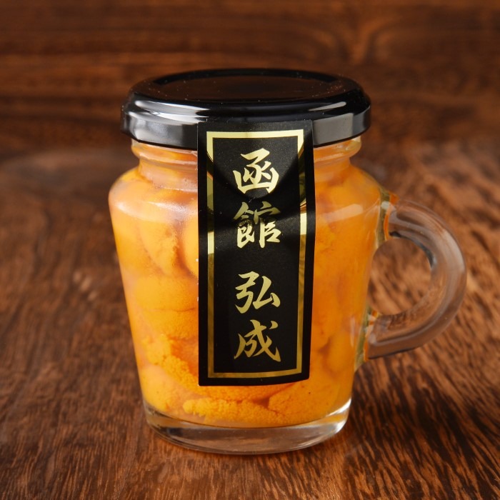 マグカップ入り無添加塩水ウニ(ミョウバン不使用)4本セット_HD069-039