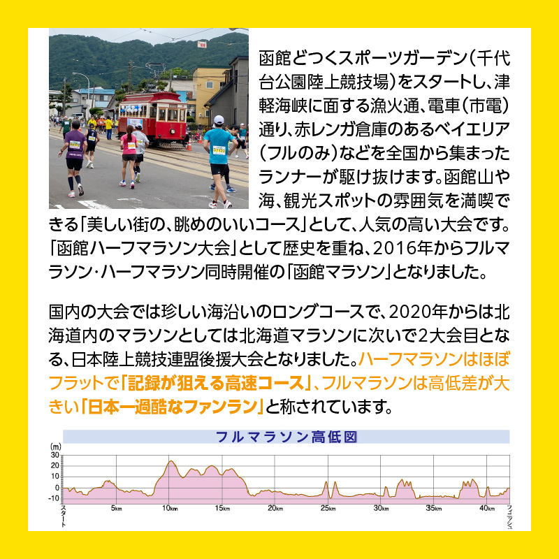 2026函館マラソン出走権1名分（フルマラソン）_HD213-001