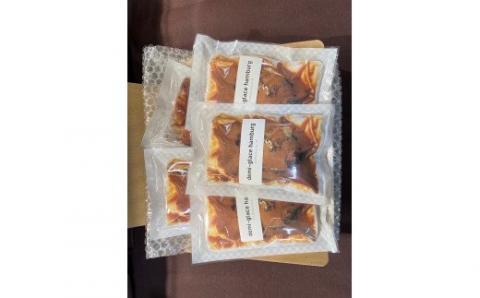 やな商店 デミグラスハンバーグ５個セット_HD085-023