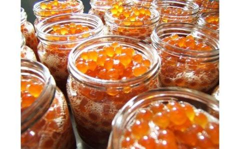 函館冨茂登のいくら醤油漬け（2瓶 化粧箱入り）_HD043-002