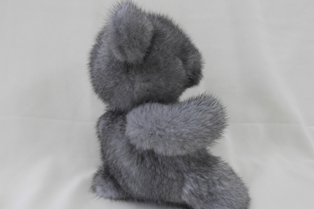 ブルーアイリスミンク ぬいぐるみ くま_HD026-037