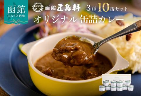 五島軒 オリジナル缶詰カレー10缶ギフト_HD030-010