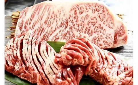 函館市 焼肉物語牛若 味付け肉の詰め合わせ Aセット【黒毛和牛サーロインステーキ・国産ハラミ】_HD048-003
