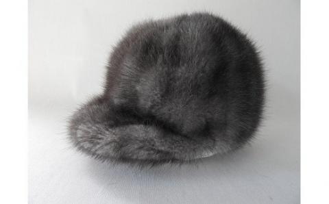 ブルーアイリスミンクテール帽_HD026-013