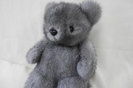 ブルーアイリスミンク ぬいぐるみ くま_HD026-037