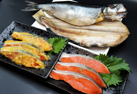 「函館山崎水産」お魚4種類詰め合わせ_HD061-007