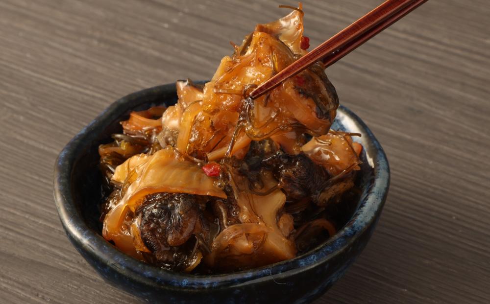 つぶ 松前漬 合計640g (160g×4)