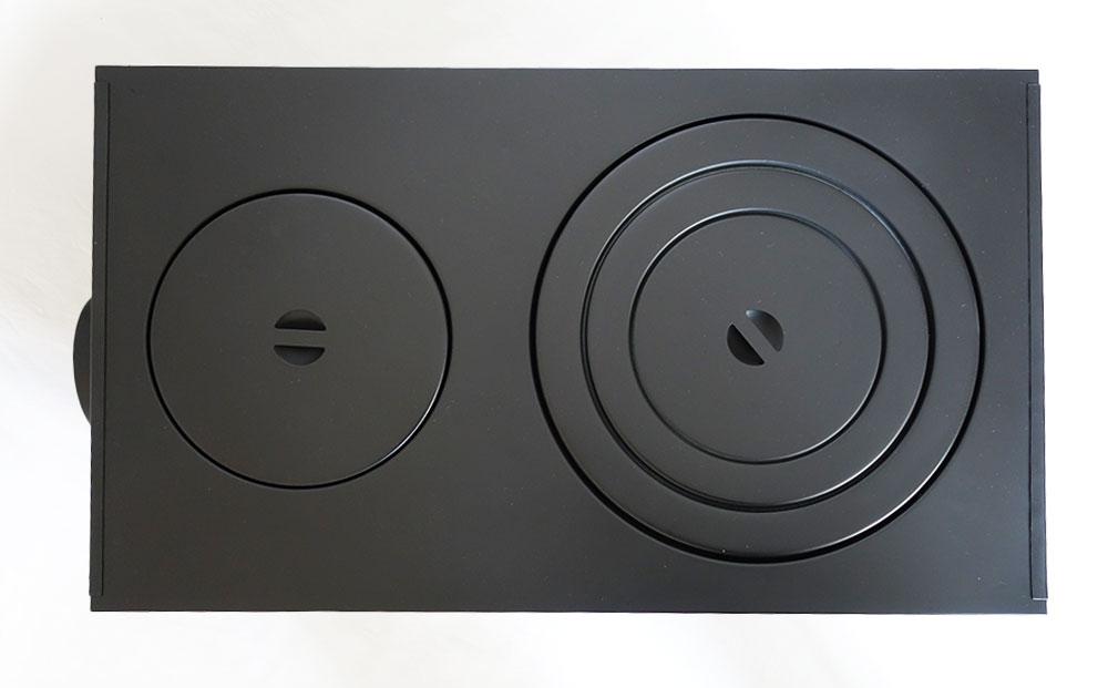 新保製作所 角型薪ストーブ ガードなし