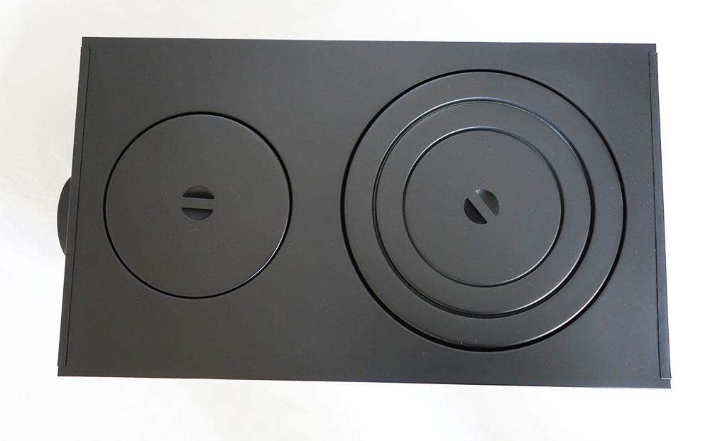 新保製作所 角型3面窓付薪ストーブ ”FIRESIDE”