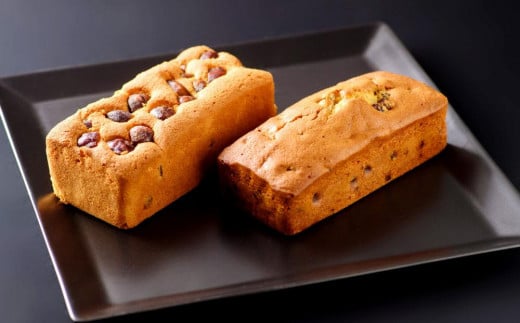 パウンド 2本セット （フルーツパウンド、マロンパウンド） ケーキ パウンドケーキ 洋菓子 お菓子 おやつ 冷蔵 北海道 小樽市