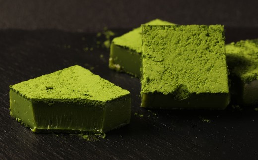 《冷凍》 北海道生チョコレート （抹茶） 約500g （約100g×5箱） 合計100粒 生チョコレート 生チョコ チョコレート チョコ スイーツ 北海道 小樽市